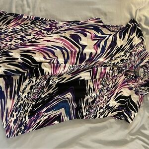 Abstract Patterned Blouse